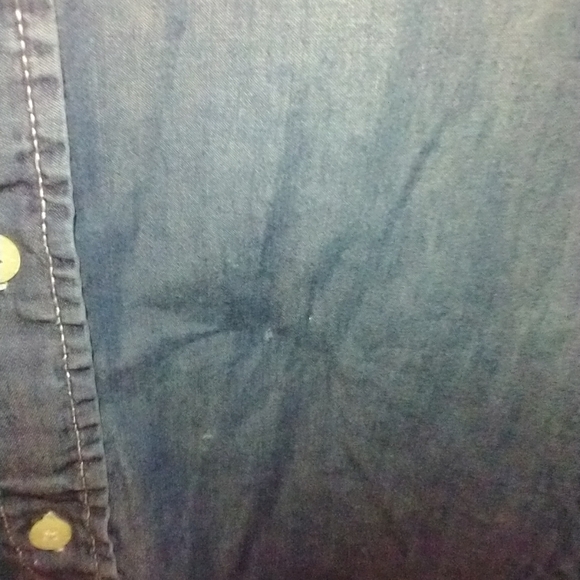 Antigua Alabama Crimson Tide Denim Long Sleeve Button Up Shirt Men's sz XXL. - Picture 8 of 8